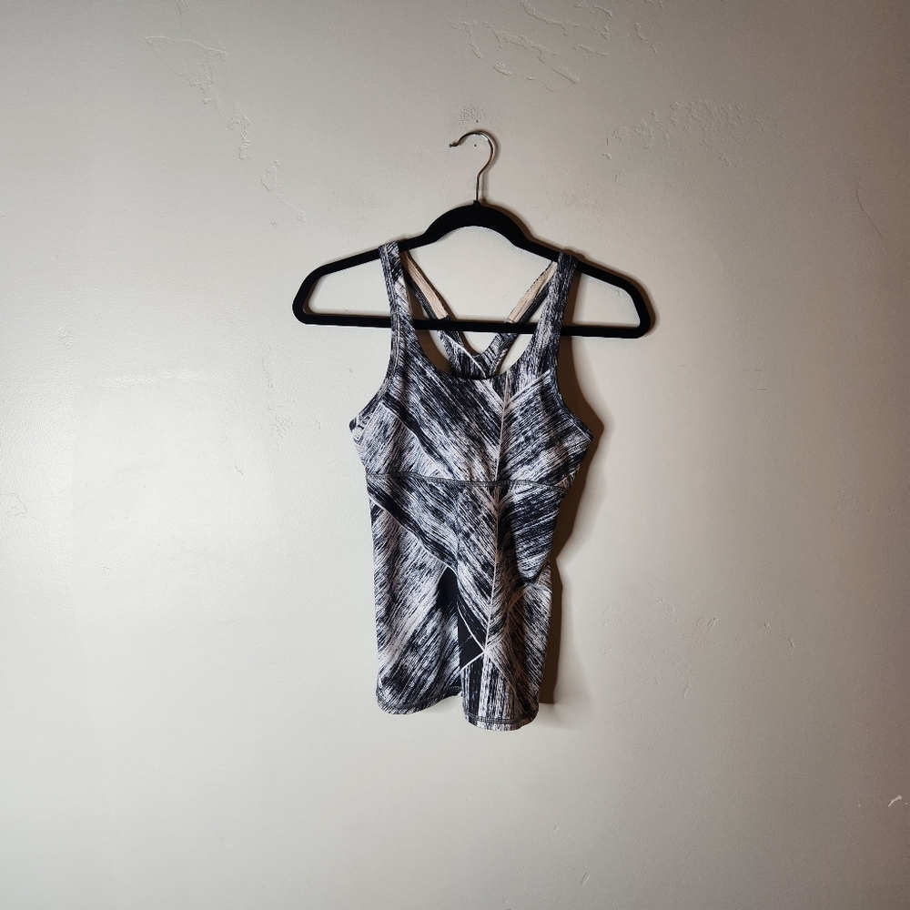 Lululemon Crossback Tank In Heat Wave Size 4 - Picture 2 of 6
